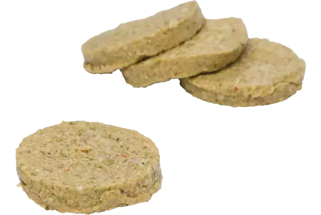 Bloemkool-broccoli burger 90gr bak 12st kist 6 stuks